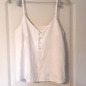 Abound Linen Tank Top XS